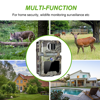 KW561 Wildlife Trail Infra Cam Mini 30MP 0.25s ความเร็ว 4K ความละเอียดวิดีโอ กันน้ํา CMOS Sensor SD ความจํา มุมมองกลางคืน