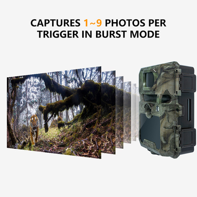 KG45 TRAMP ALARM TRAIL CAMERA สําหรับคนรักการล่า เรียกเพื่อส่ง SMS เมื่อเตือนการตอบสนองเร็ว