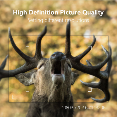 32MP 4G Trail Camera พร้อมเวลากระตุ้น 0.2s รวดเร็ว และรูป / วิดีโอ / รูปภาพวีดีโอโหมดสําหรับ Versatile