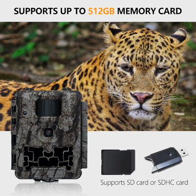 KW561 Trail Infra Cam Mini 30MP 0.25s ความเร็ว 4K ความละเอียดวิดีโอ เครื่องตรวจจับ CMOS กันน้ํา SD Me