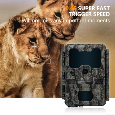 KW865 WIFI กล้องซ่อนในกลางแจ้ง กล้องล่าไร้สาย IP67 กล้อง 20MP ที่ส่งภาพไปยังคุณ