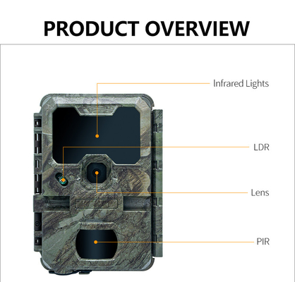 KW788 เทรล กล้องล่า กันน้ํา 0.1s ตัวกระสุน 4K 32MP มุมมองกลางคืน กันน้ํา กล้องอินฟราเรด
