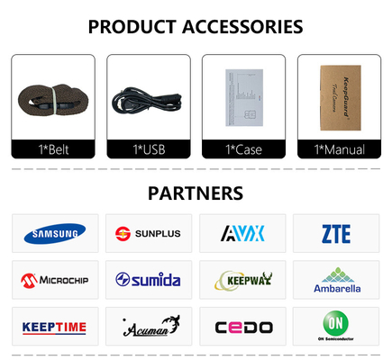 KW865 WIFI กล้องซ่อนในกลางแจ้ง กล้องล่าไร้สาย IP67 กล้อง 20MP ที่ส่งภาพไปยังคุณ