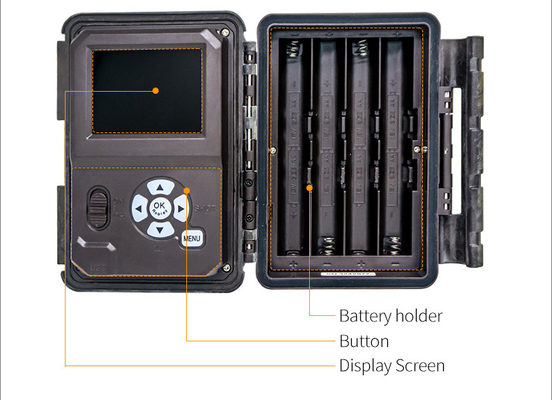 WIFI trail Camera KW866 กันน้ํา IP67 OEM/ODM ขนาดสูงสุด 512GB การเก็บของ SD Memory Card 32MP 4K กล้องสัตว์ป่า