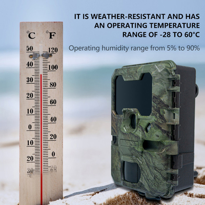 WIFI trail Camera KW866 กันน้ํา IP67 OEM/ODM ขนาดสูงสุด 512GB การเก็บของ SD Memory Card 32MP 4K กล้องสัตว์ป่า