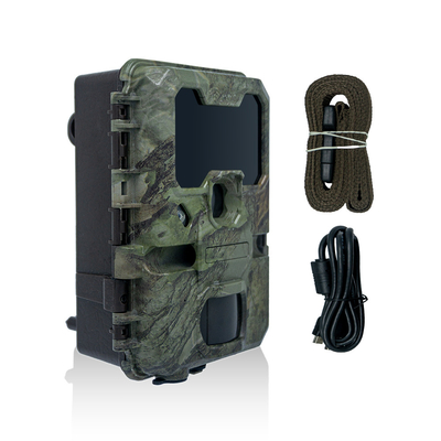 WIFI trail Camera KW866 กันน้ํา IP67 OEM/ODM ขนาดสูงสุด 512GB การเก็บของ SD Memory Card 32MP 4K กล้องสัตว์ป่า
