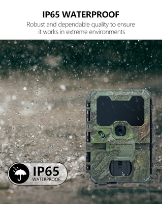 WIFI trail Camera KW866 กันน้ํา IP67 OEM/ODM ขนาดสูงสุด 512GB การเก็บของ SD Memory Card 32MP 4K กล้องสัตว์ป่า