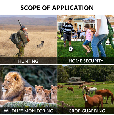 WIFI trail Camera KW866 กันน้ํา IP67 OEM/ODM ขนาดสูงสุด 512GB การเก็บของ SD Memory Card 32MP 4K กล้องสัตว์ป่า