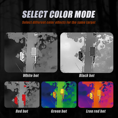 โมโนเคลียร์ถ่ายภาพความร้อนที่มีประสิทธิภาพสูง พร้อมความละเอียดสูงสุด AI และอายุแบตเตอรี่ 10 ชั่วโมงสําหรับกิจกรรมกลางแจ้งและการตรวจจับ