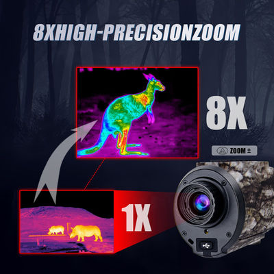 โมโนเคลียร์ถ่ายภาพความร้อนที่มีประสิทธิภาพสูง พร้อมความละเอียดสูงสุด AI และอายุแบตเตอรี่ 10 ชั่วโมงสําหรับกิจกรรมกลางแจ้งและการตรวจจับ