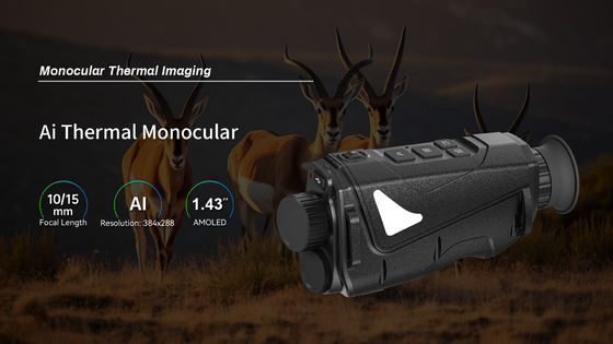 วงจรส่องภาพความร้อนด้วยจุดแดง 850nm เครื่องมองกลางคืน 8x zoom ดิจิตอล