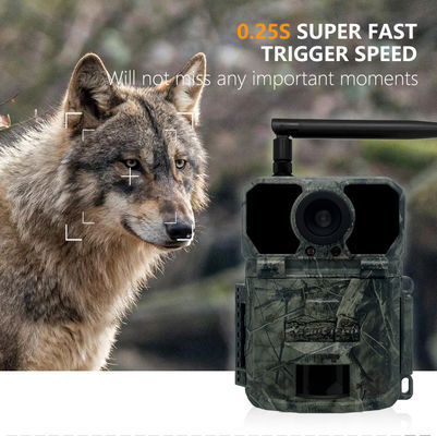 940nm Led Hunting Trail Camera Hd 30MP 180mA ตั้งโปรแกรมได้
