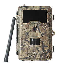 ลวงตา 4 ระดับความไว 250g SMS ควบคุม 12MP MMS Wireless Trail Camera กล้องเปิดใช้งานการเคลื่อนไหวสัตว์ป่า