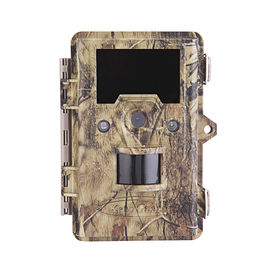 กล้องติดตามเส้นทางอินฟราเรดลวงตา / กล้องเกมกวางทริกเกอร์กันน้ำ 720P Trail Camera พร้อม 36 LED