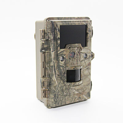 2.4 นิ้ว LCD 30MP HD สัตว์ป่าล่าสัตว์กล้อง PIR Sensitivity