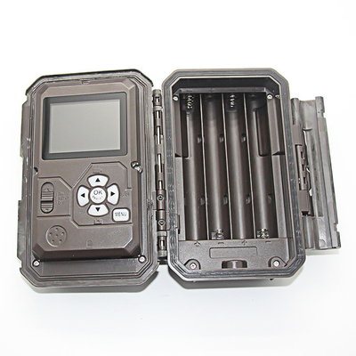 กล้องล่าสัตว์สัตว์ป่า LED อินฟราเรด 30MP 1080P IP66