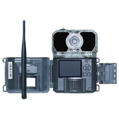 กล้องติดตามเส้นทางซิมเซลลูล่าร์ CMOS 720p 20MP รองรับ MMS SMS SMTP FTP