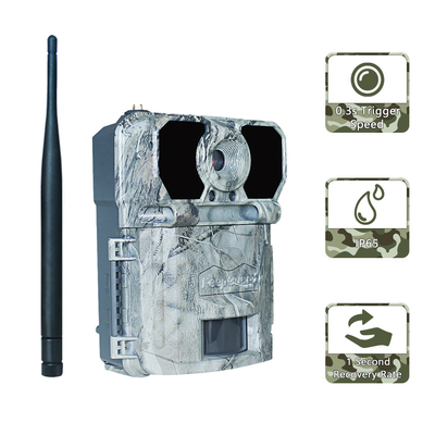 25m IR MMS GPRS กล้องเกมมือถือ Dynamic 4G Wireless SMTP