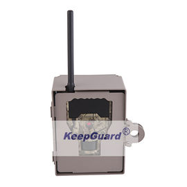 การควบคุม SMS การเคลื่อนไหวเปิดใช้งานกล้องสัตว์ป่าล่าสัตว์ Trail Cam PIR FOV55 °
