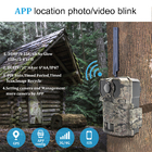 4G 0.25s Trigger 2.4 &quot;LCD Hunting Camera การสอดแนมสัตว์ป่า Night Vision IR Cut Infrared Camera