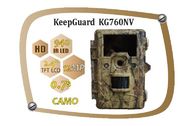 กล้องสัตว์ป่าดิจิตอลอินฟราเรด 12MP สำหรับการสอดแนม KeepGuard 760NV