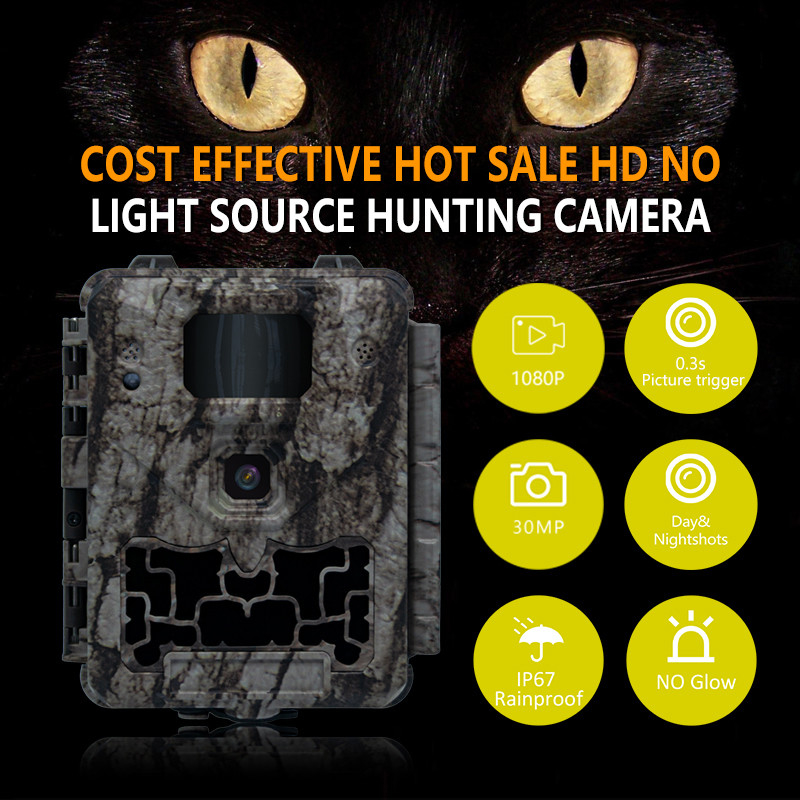 30MP 1080P Mini Trail Camera Keepguard KW561 IP67 ราคาที่สามารถแข่งขันได้ IR Light No-glow กล้องสัตว์ป่า