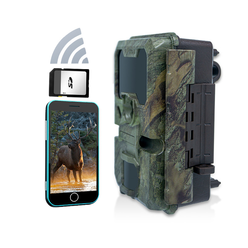 WIFI trail Camera KW866 กันน้ํา IP67 OEM/ODM ขนาดสูงสุด 512GB การเก็บของ SD Memory Card 32MP 4K กล้องสัตว์ป่า